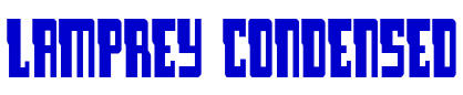 Lamprey Condensed フォント
